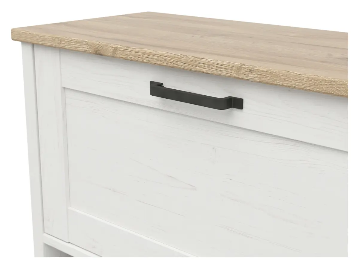 Zapatero Loksa 84 cm pino andersen blanco