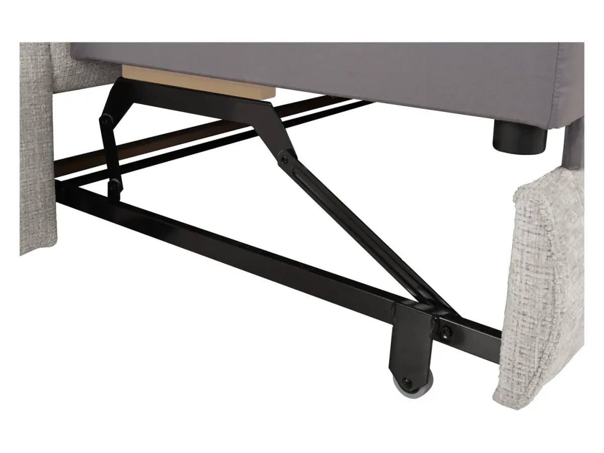 Sofá rinconera derecho Aguda convertible con arcón beige