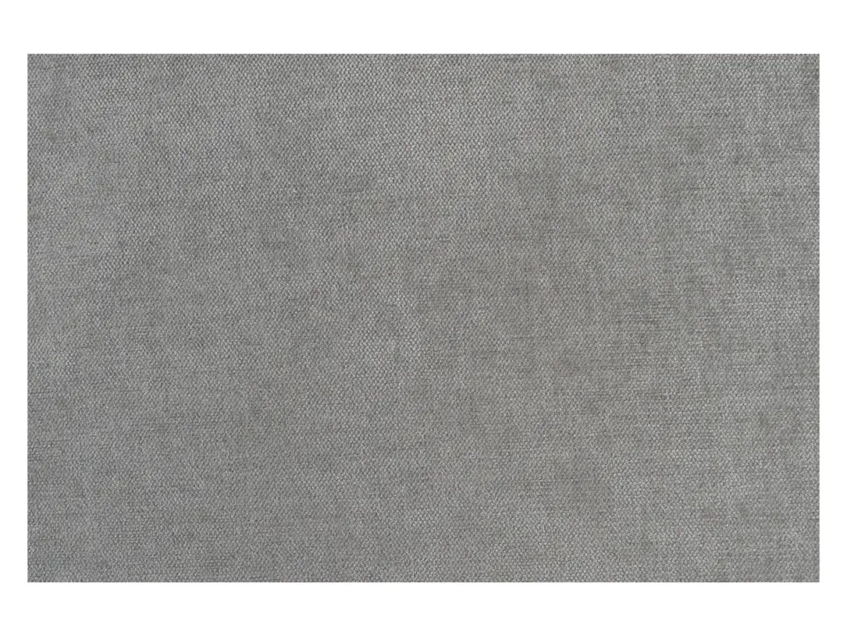 Sofá rinconera izquierdo Amado convertible con arcón gris