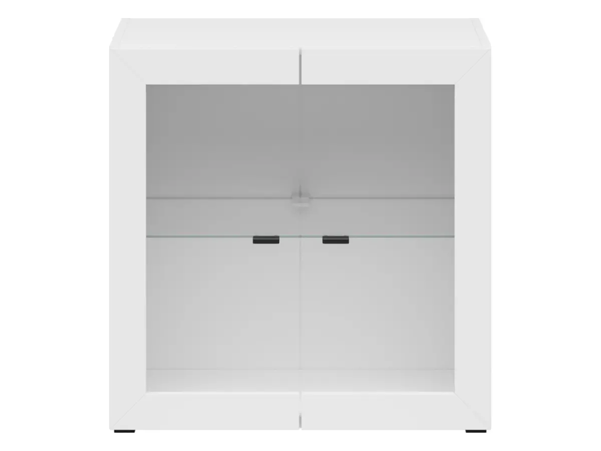 Vitrina System 64 de 2 puertas blanca