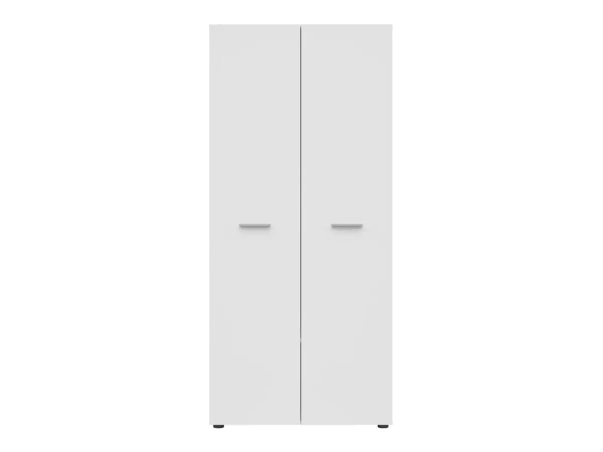 Armario de dos puertas Neno 81 cm blanco