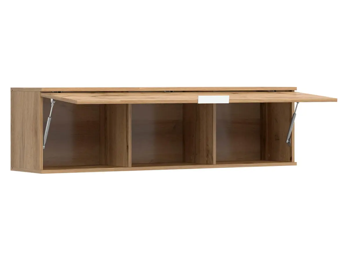 Armario colgante Zele 135 cm abatible roble wotan