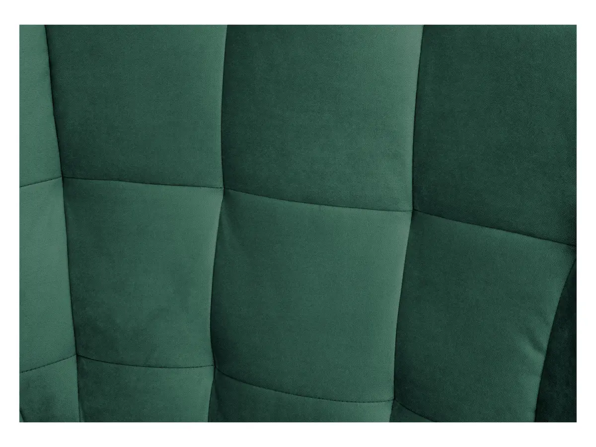 Sillón orejero Casey de terciopelo verde
