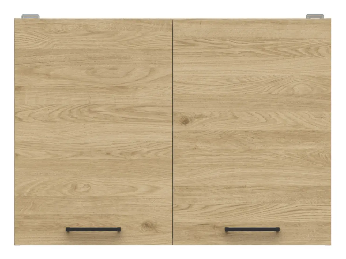 Armario de cocina superior Junona Line 80 cm con 2 puertas roble bernstein