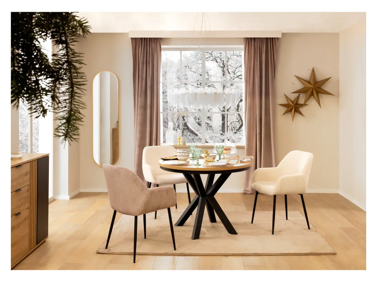 Mesa extensible Eland 100/150/200x100 roble artisan