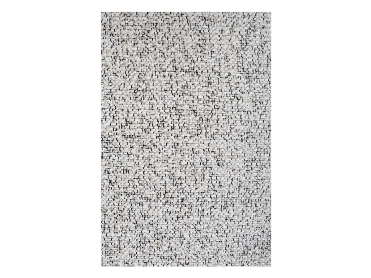 Sillón orejero Casey trenzado beige