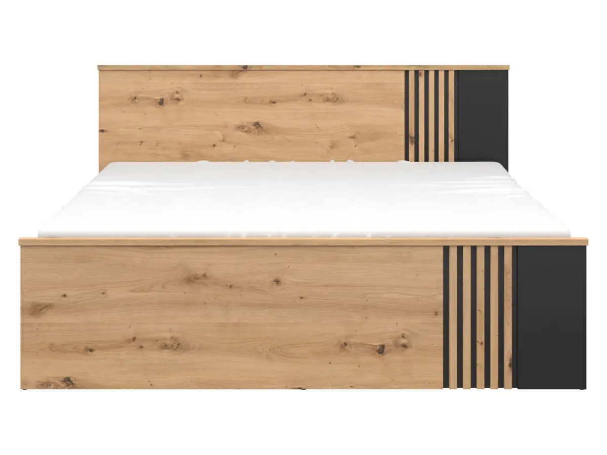 Cama Vabres 160x200 roble artisan lamas