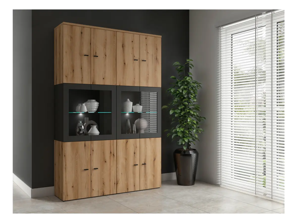 Armario System 64 con 2 puertas roble coast evoke