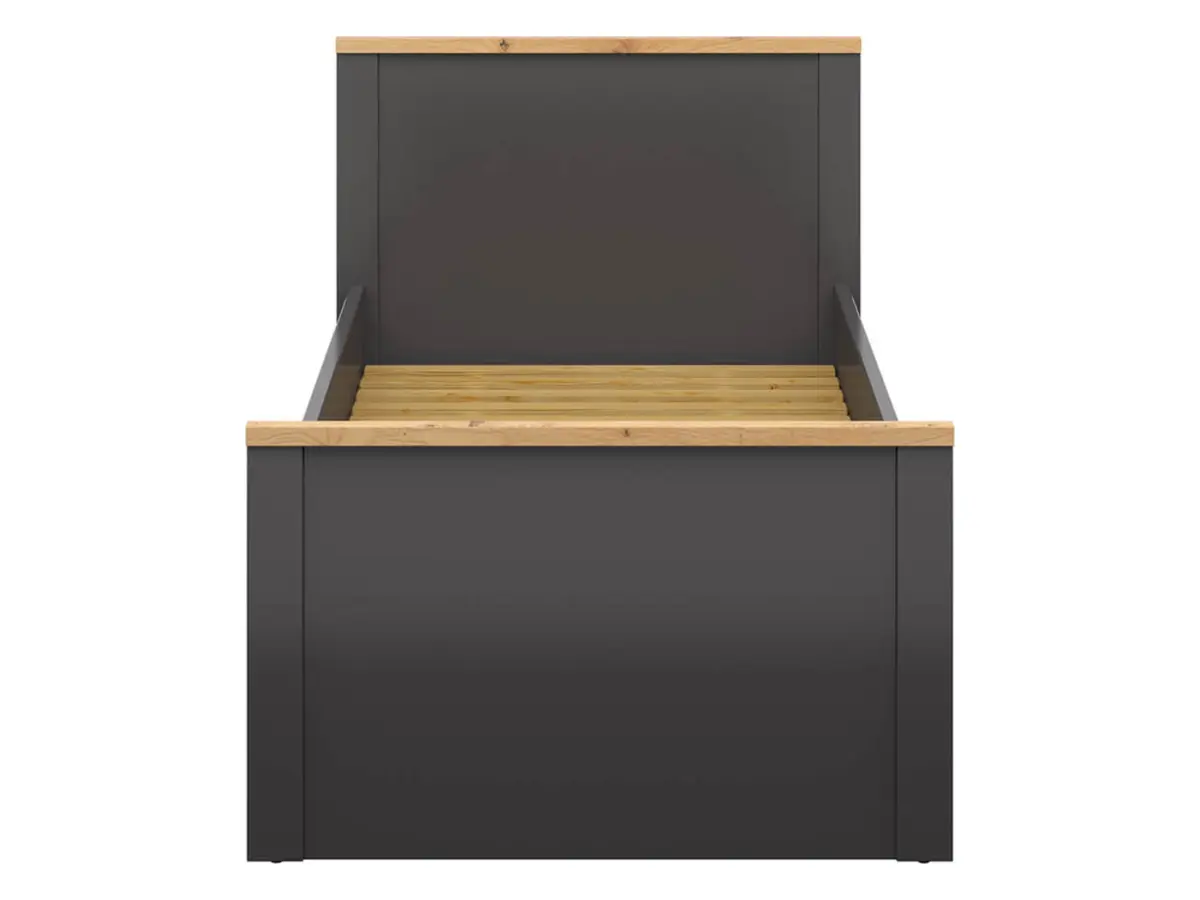 Cama Hesen 90x200 grafito