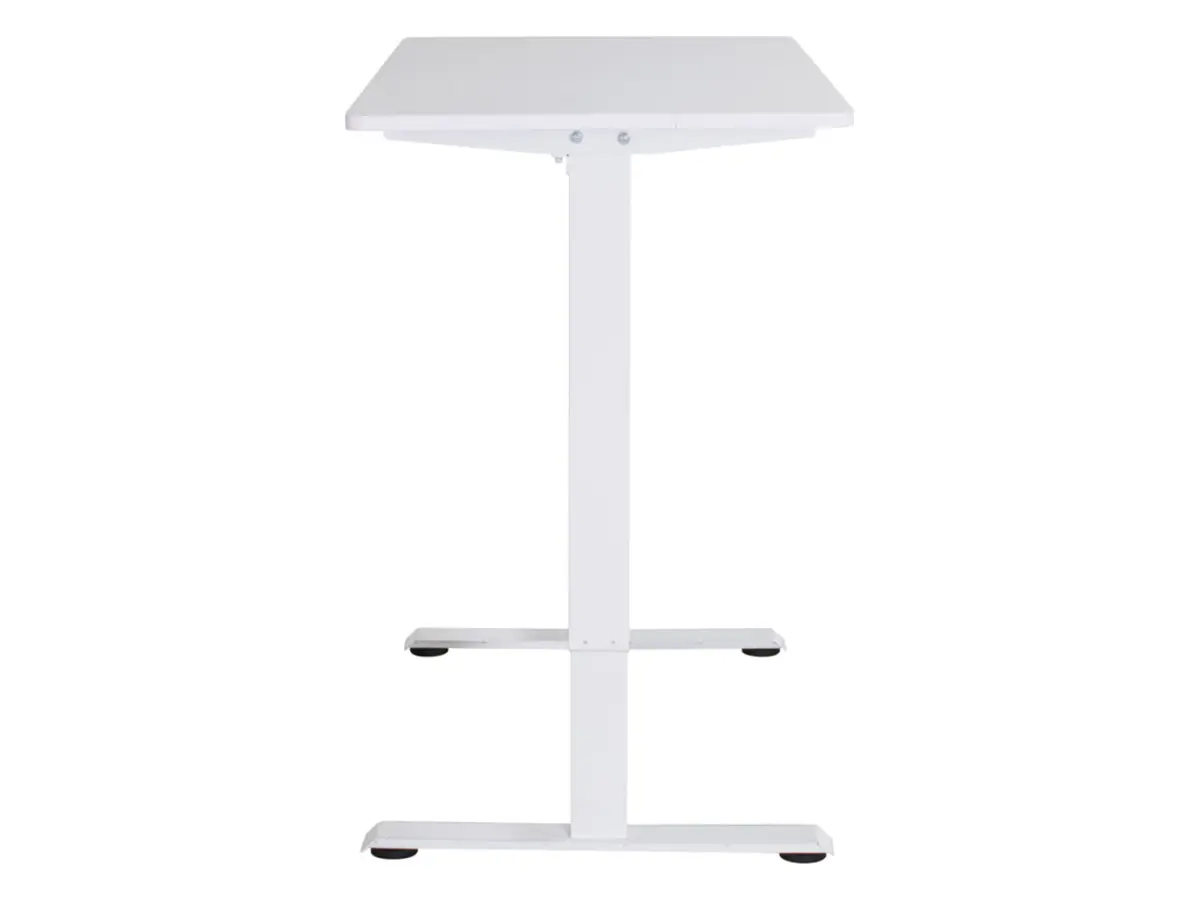 Biurko gamingowe Emil 2 z regulacją elektryczną 120 cm białe