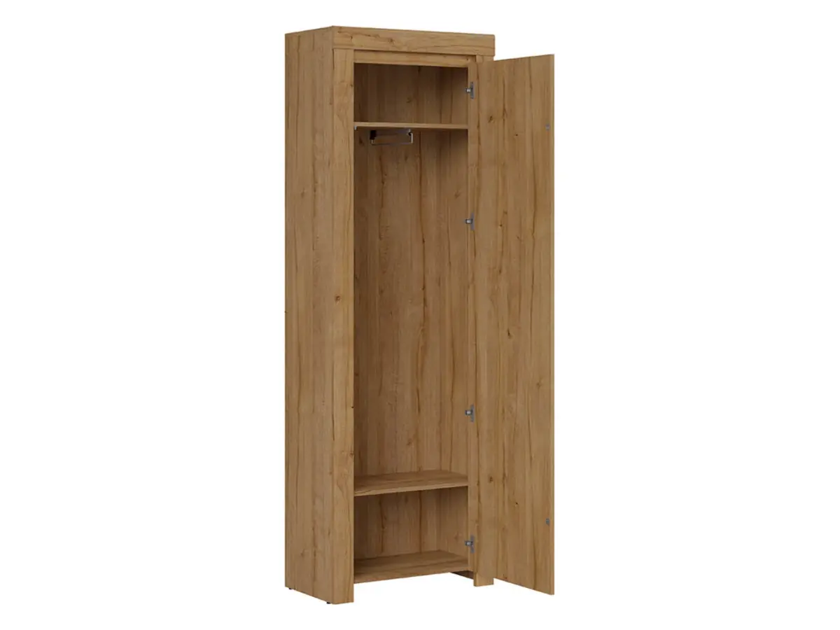 Estantería Holten 69 cm con puertas roble waterford