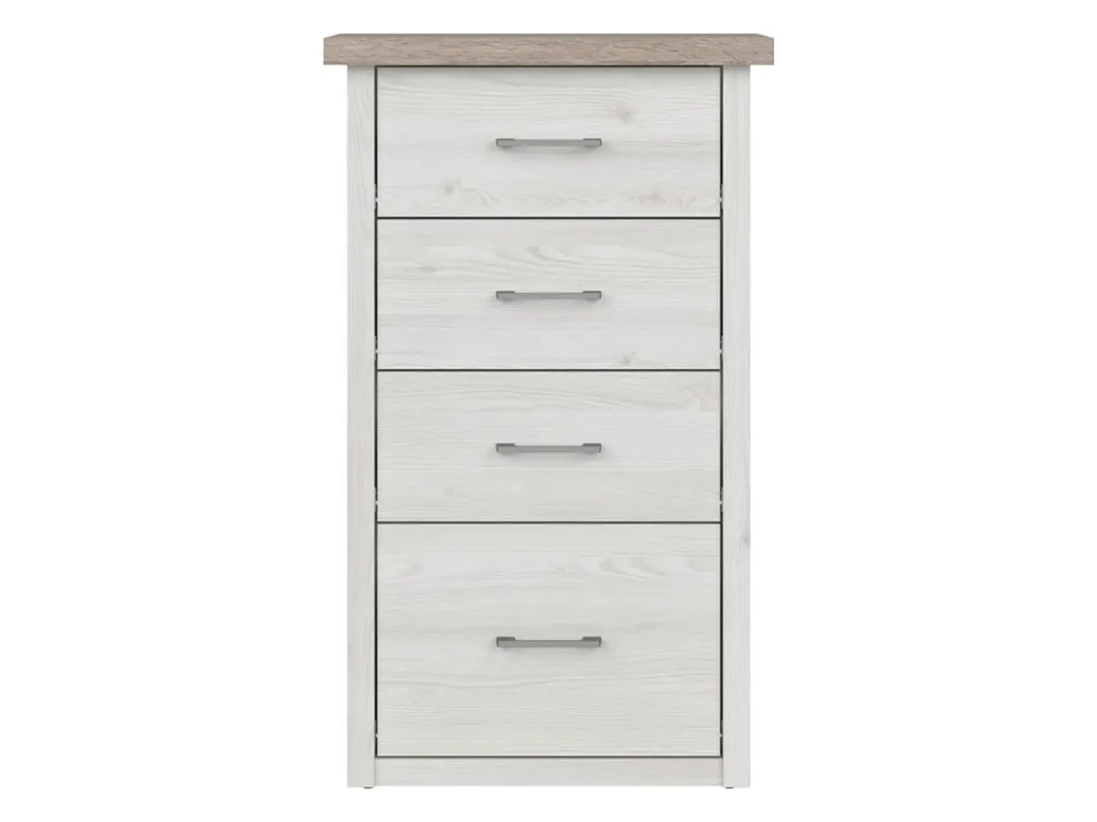 Cómoda Luca Baby 60 cm con 4 cajones alerce sibiu claro