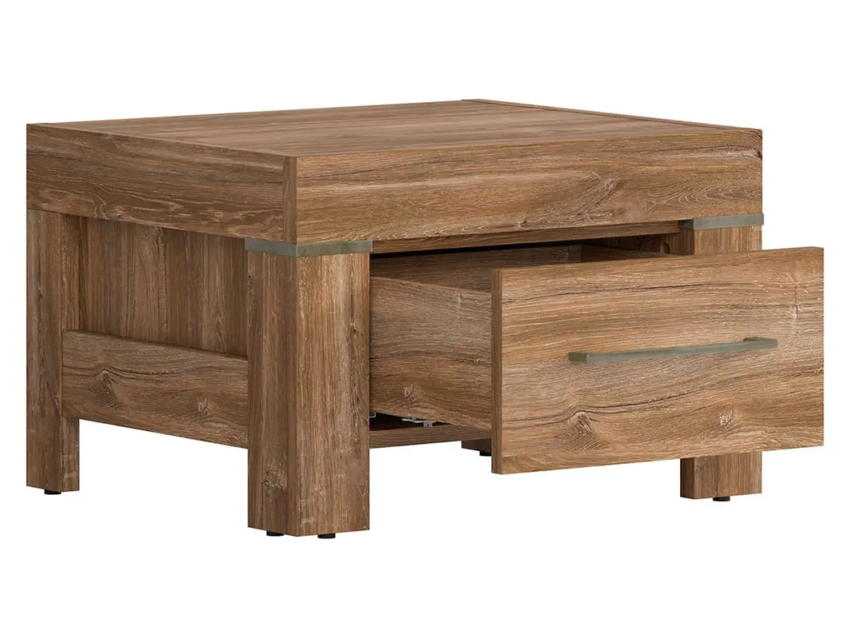 Тумба прикроватная Gent 53 см с ящиком дуб стирлинг