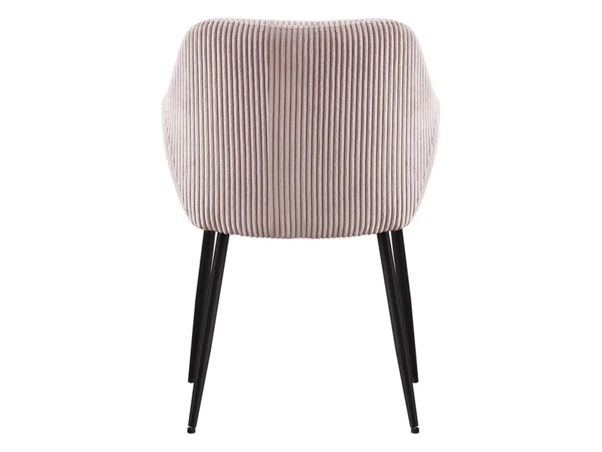 Silla tapizada Jessy rosa