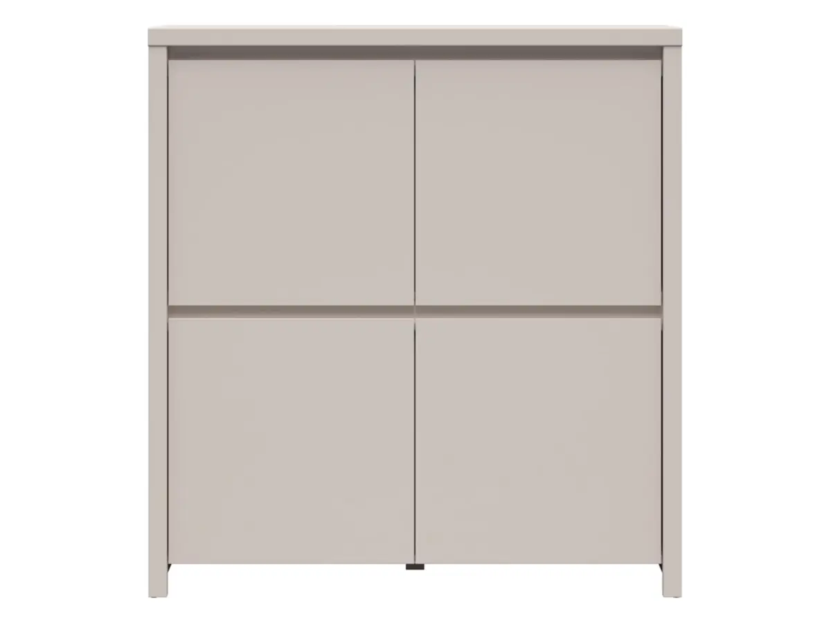 Gabinete Kaspian 105 cm cuatro puertas cachemira