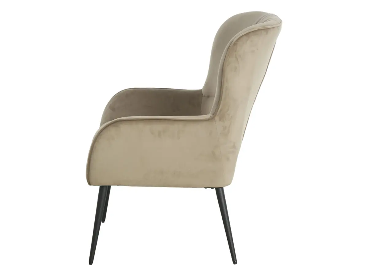 Sillón orejero Samon beige