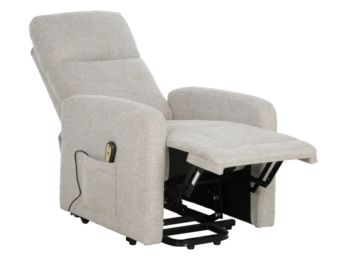 Sillón tradicional Grand con función relax beige