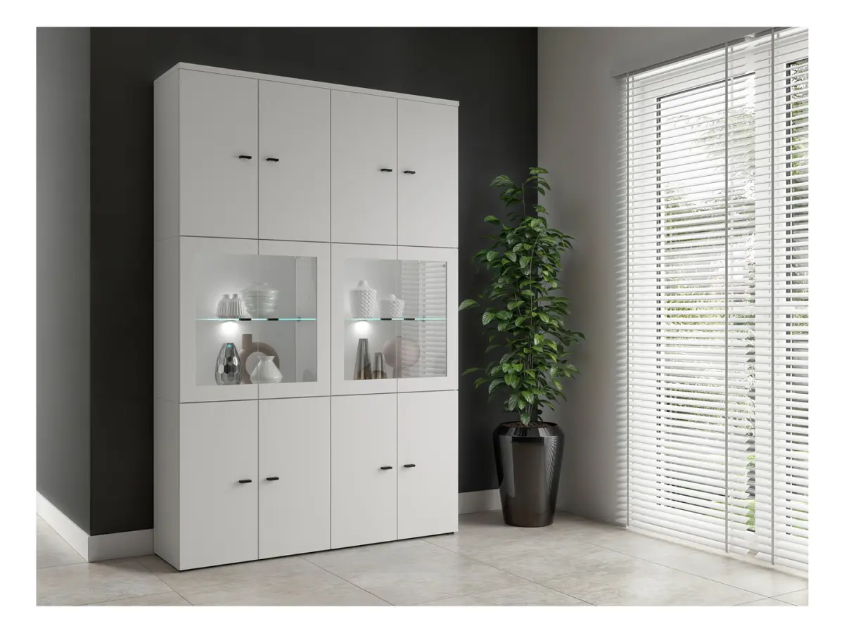 Armario System 64 con 2 puertas blanco