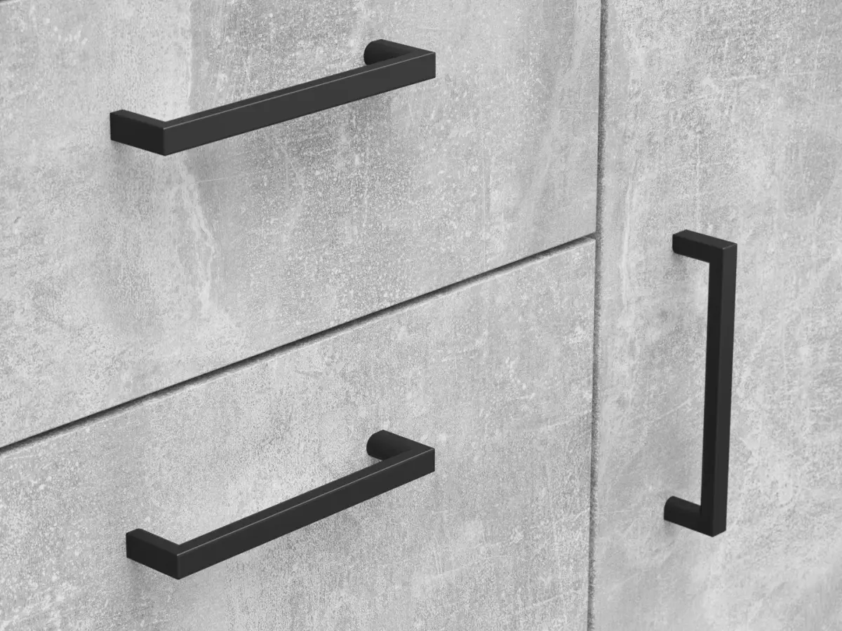 Комод MultiDo 80 см с 2 дверцами и 2 ящиками светлый ателье