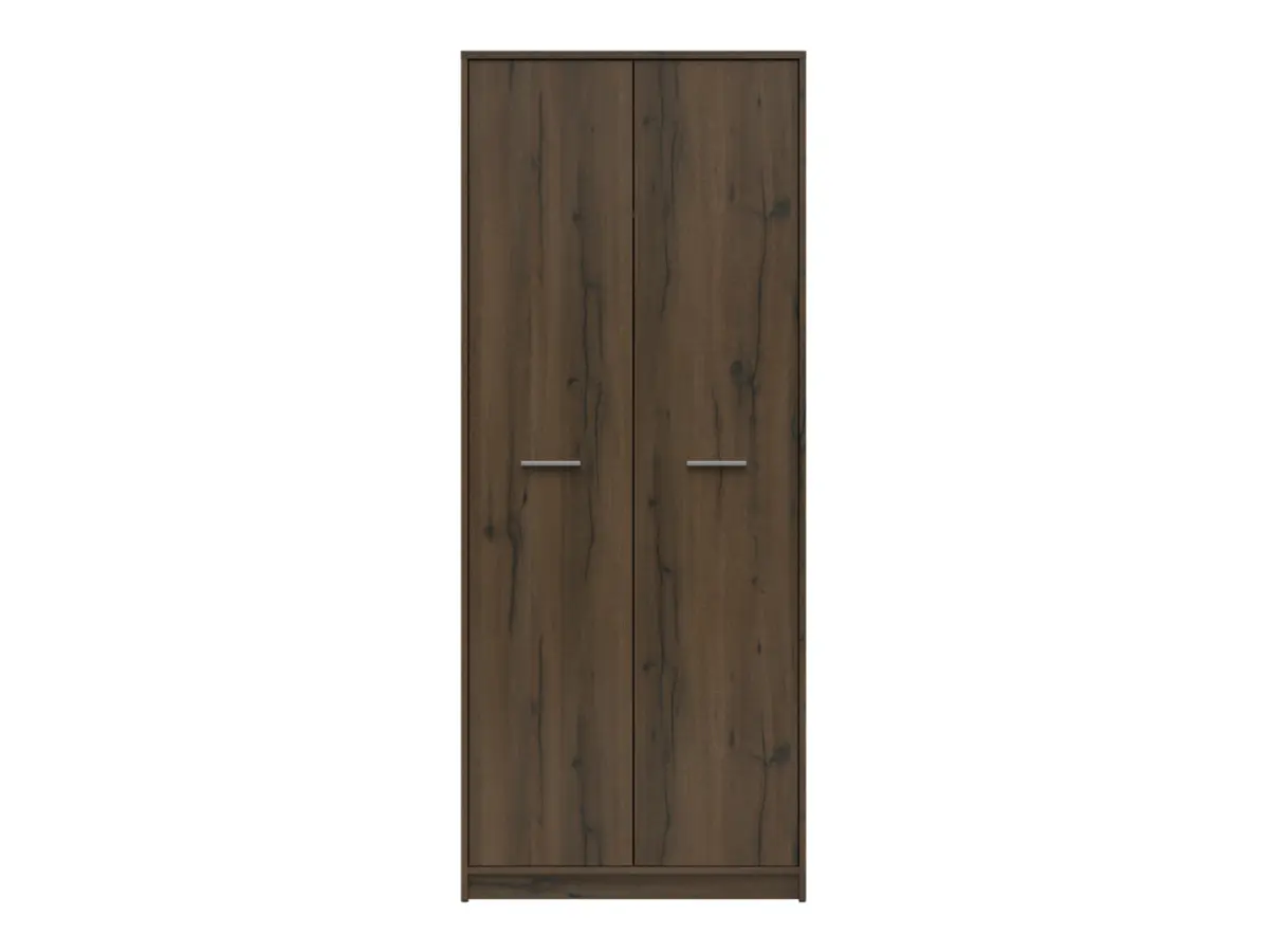 Armario de dos puertas Nepo Plus 80 cm roble noble