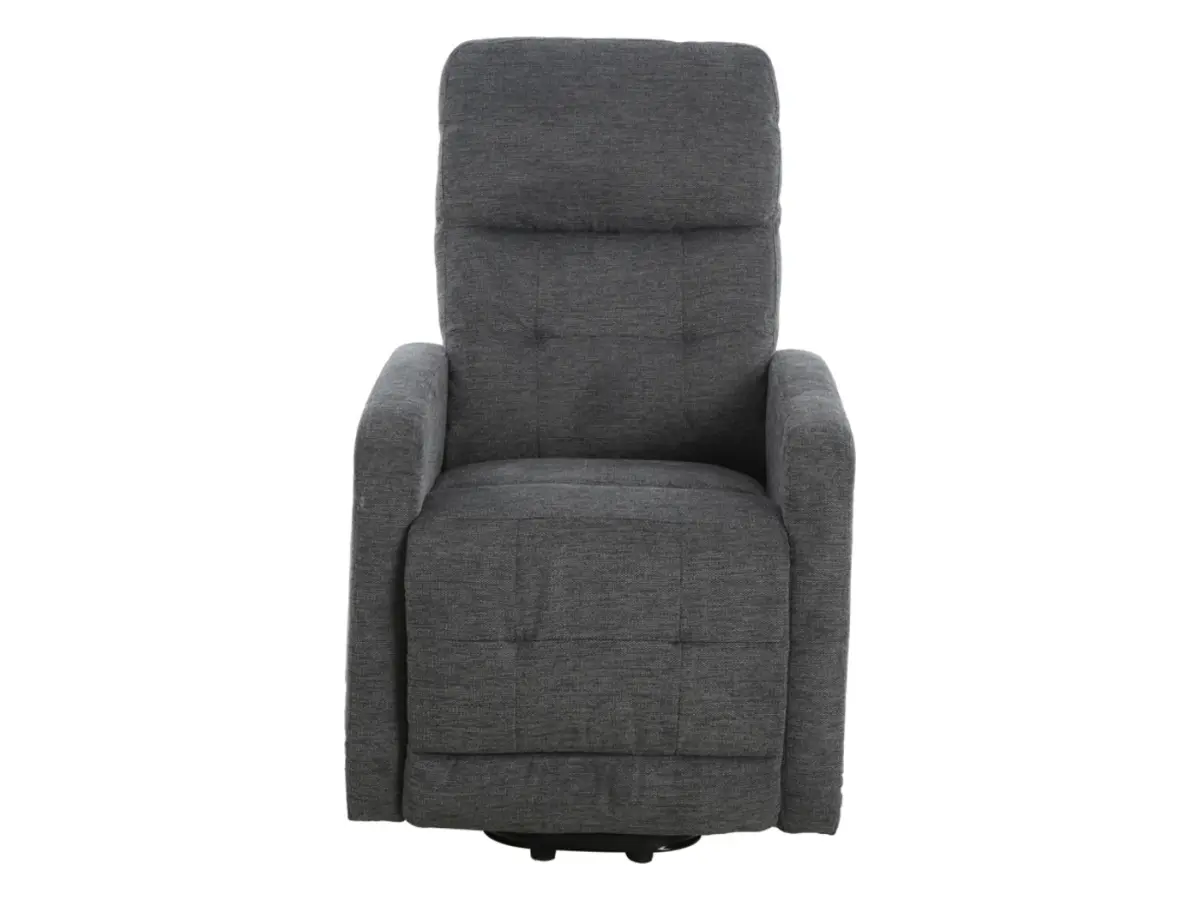 Sillón tradicional Grand con función relax gris