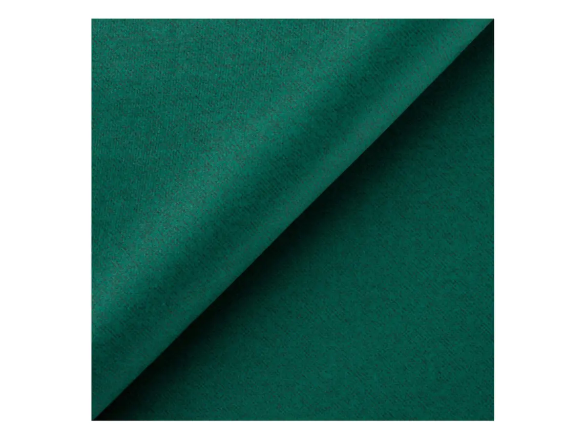 Sofá rinconera universal Brico convertible con arcón terciopelo verde