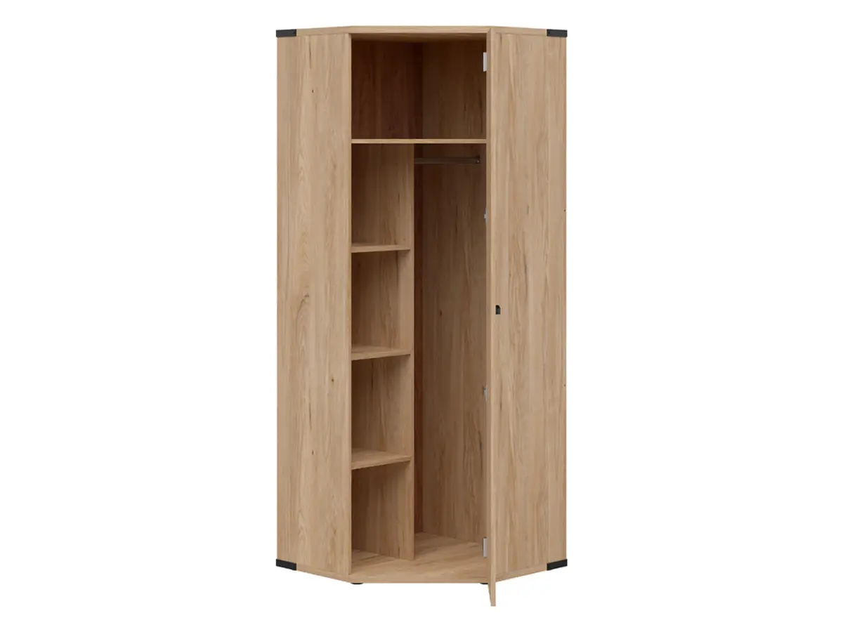 Armario de esquina Lara 75x75 cm fresno belarus