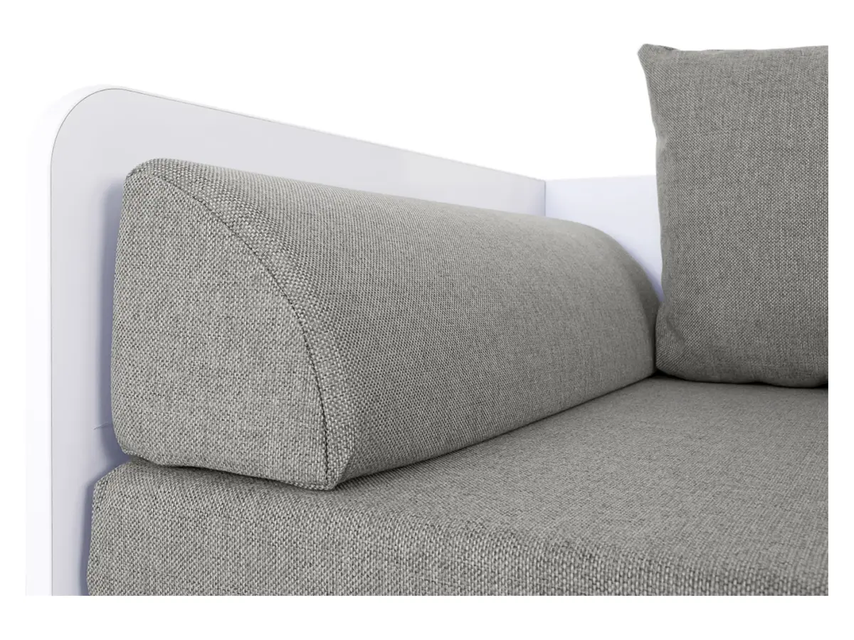 Cabeceros Carbo para cama Indiana/Malcolm/Tetrix grises