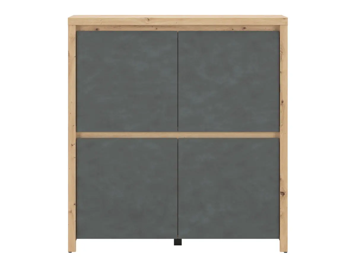 Mueble Larios 105 cm de cuatro puertas roble artisan/matera