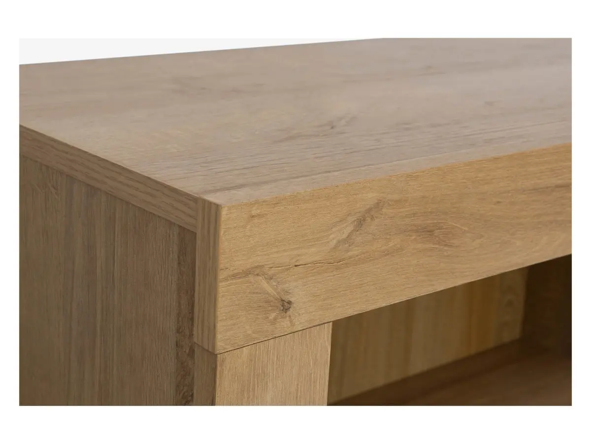 Armario colgante Balder 120 cm abierto roble riviera