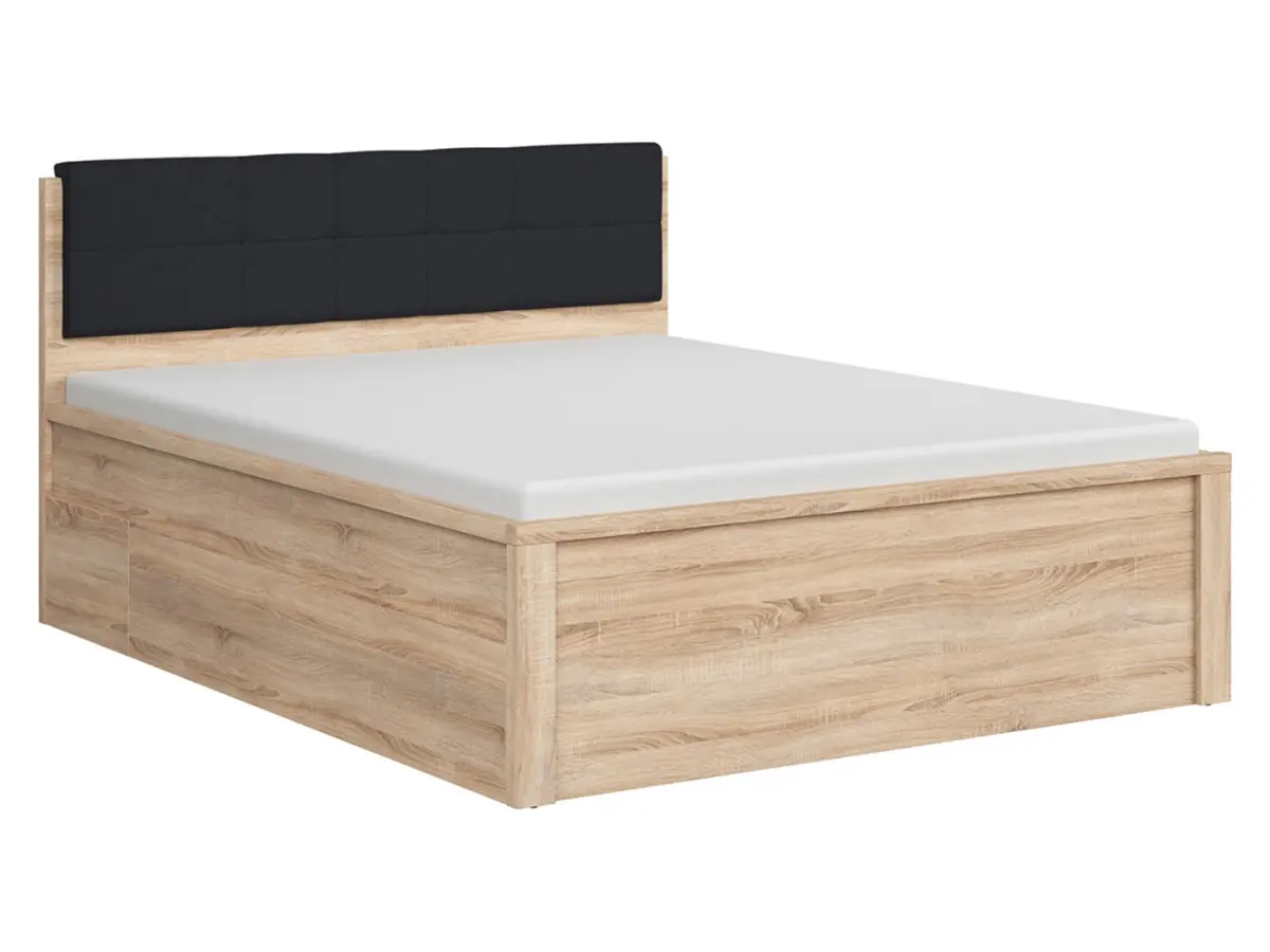 Cama Kaspian T 160x200 roble sonoma