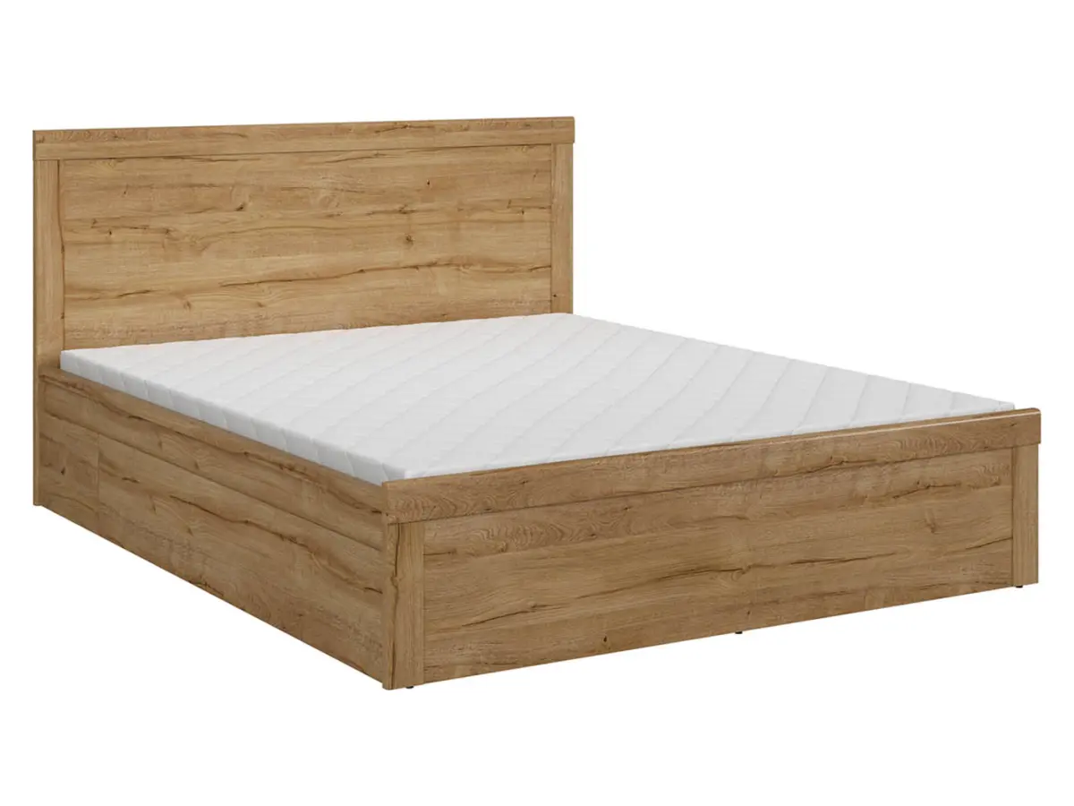 Кровать Holten 140x200 дуб ватерфорд