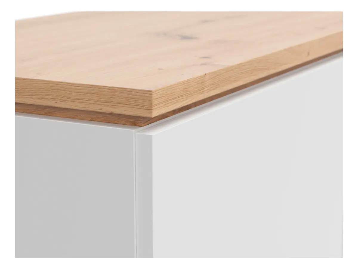 Armario Yamael 100 cm con 4 puertas blanco