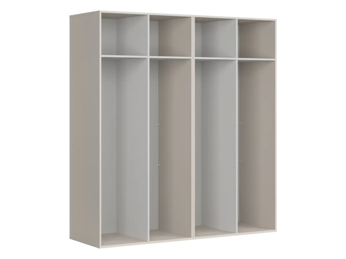 Armario de cuatro puertas Flex 200 cm cachemira