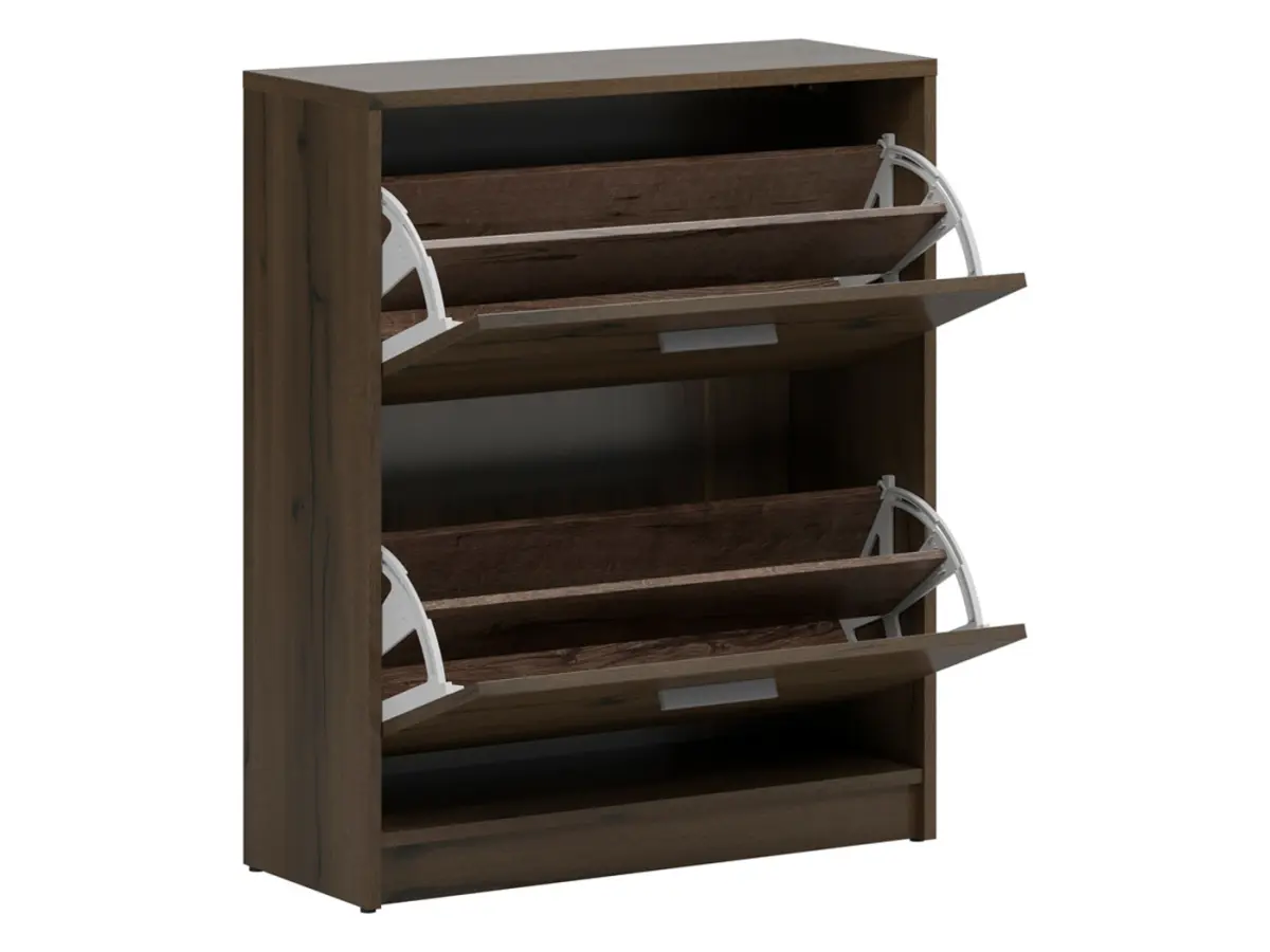 Zapatero Nepo Plus 70 cm con 2 puertas roble noble