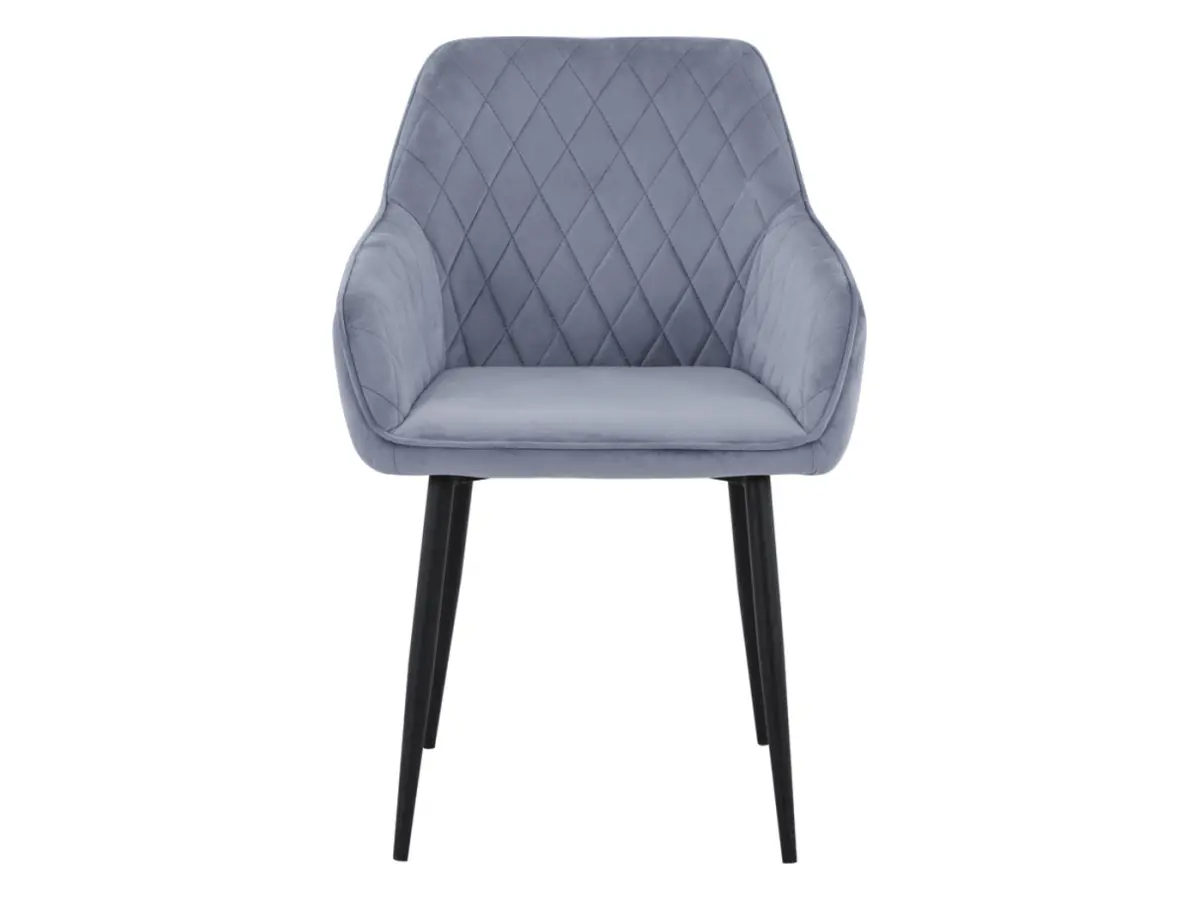 Krzesło tapicerowane Stu szare