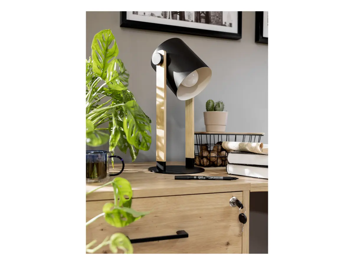 Cajonera Space Office 42 cm con 3 cajones roble artisan