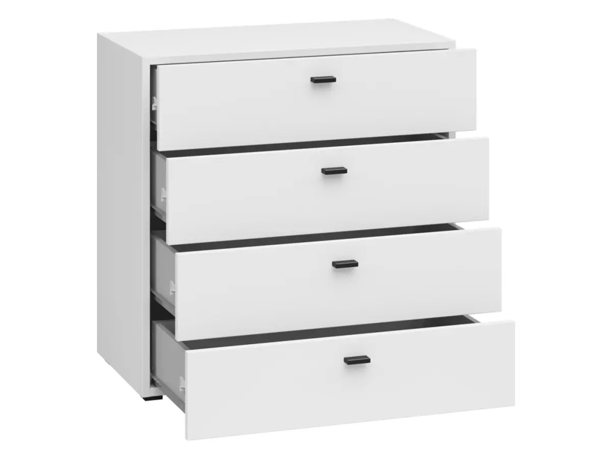 Комод System 64 с 4 ящиками белый