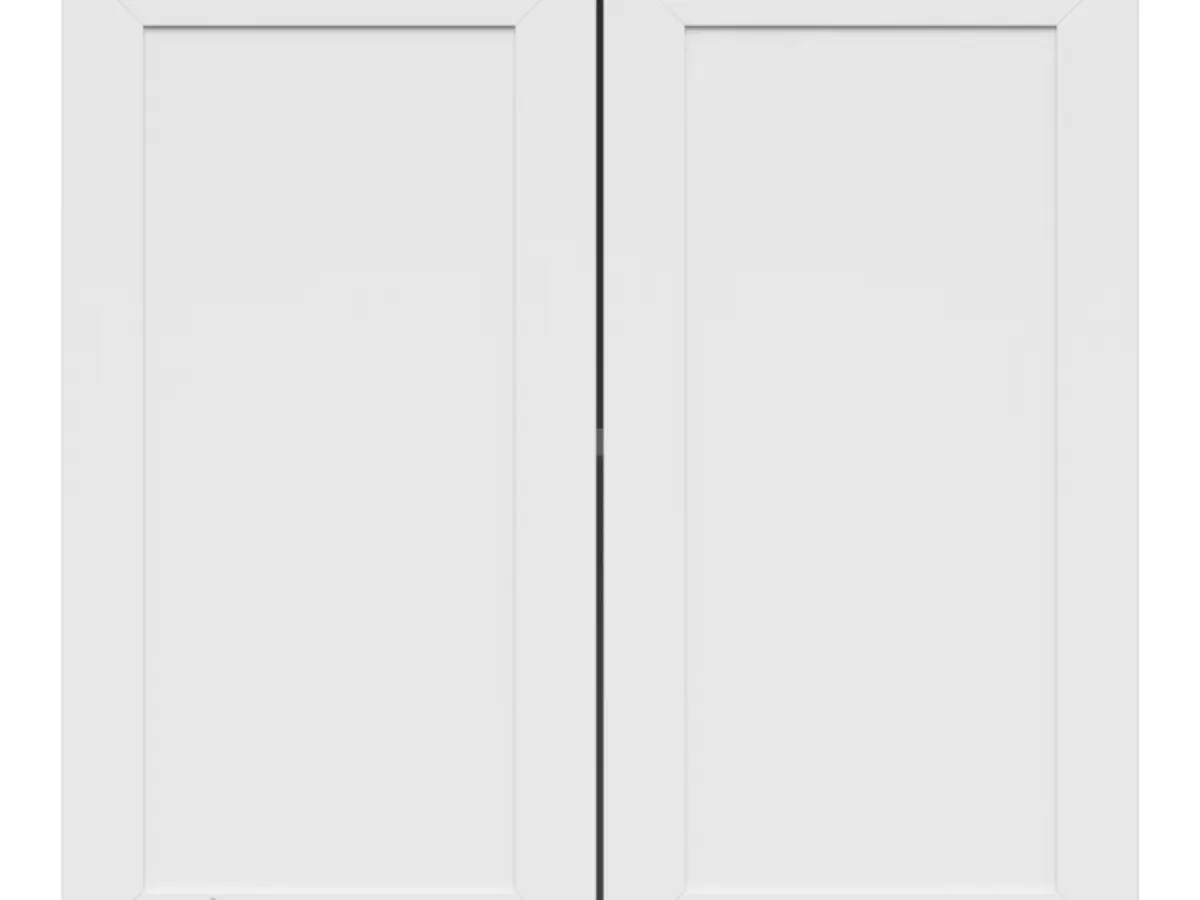 Armario superior de cocina Junona Line 80 cm de dos puertas blanco