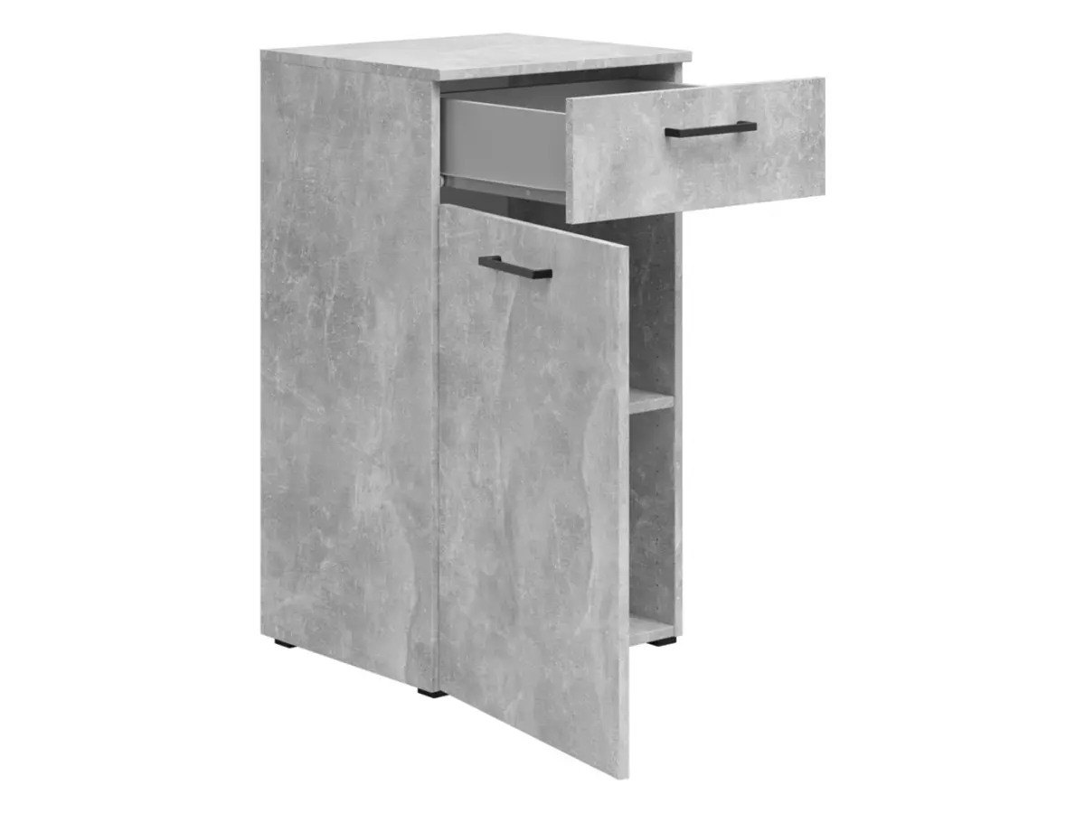 Chest of drawers MultiDo 45 cm with doors and drawer light atelier