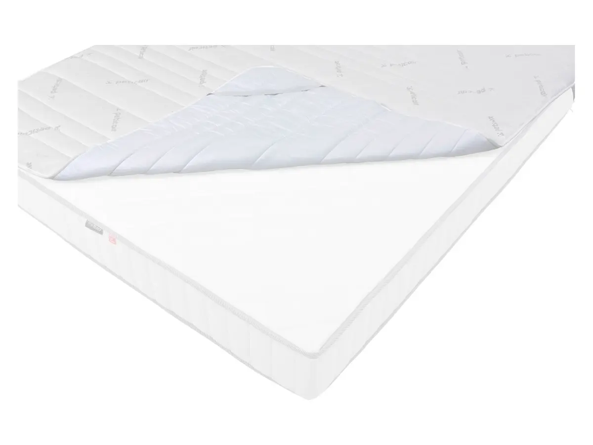 Sobrecolchón Tebos 140x200 cm gris