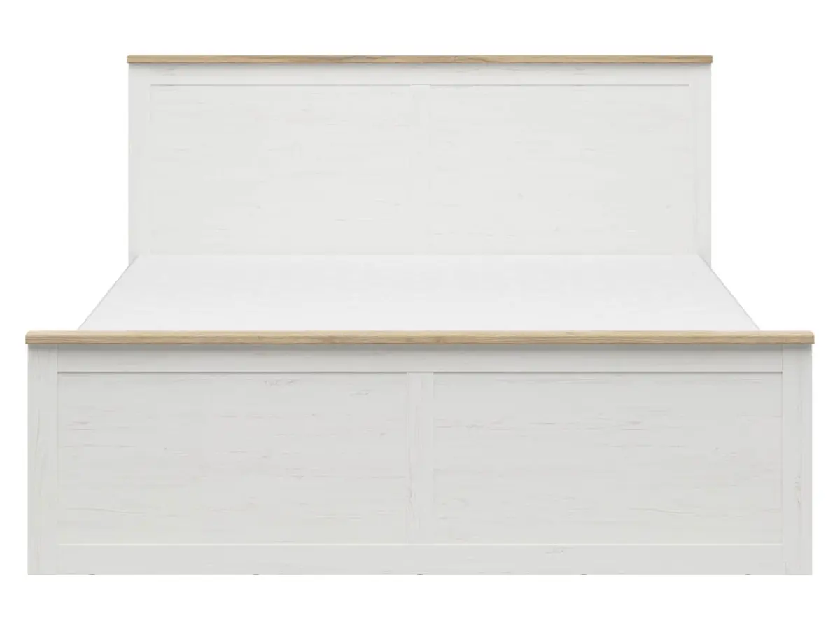 Cama Loksa A 180x200 pino andersen blanco