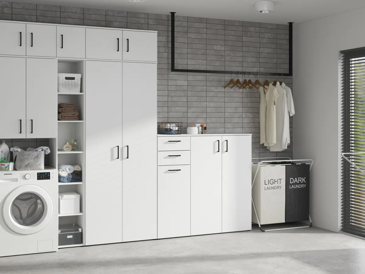 Armario MultiDo 80 cm de dos puertas atelier claro