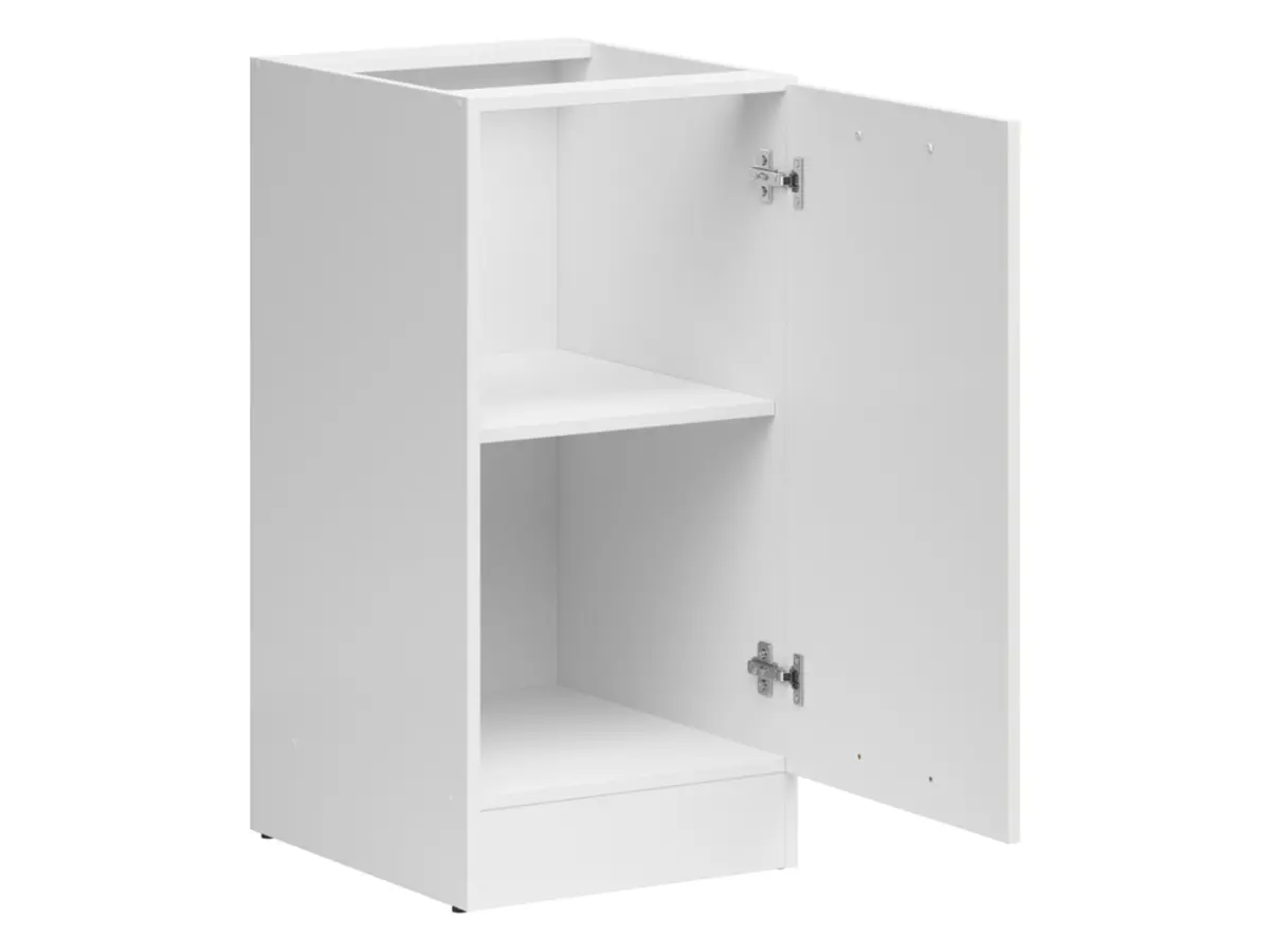 Base kitchen cabinet Junona Line 40 cm right chalk gloss