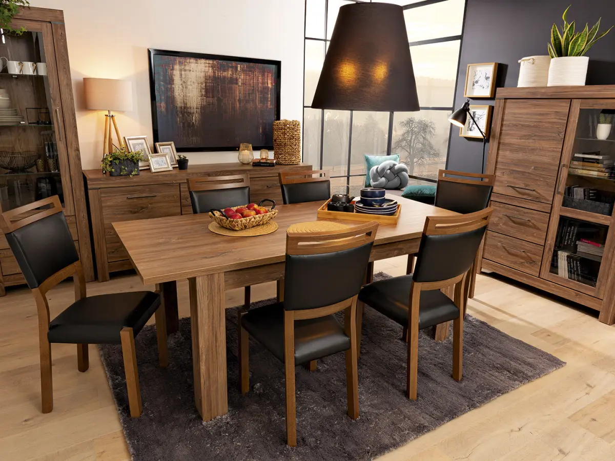 Mesa extensible Gent 160/200/240x90 roble stirling