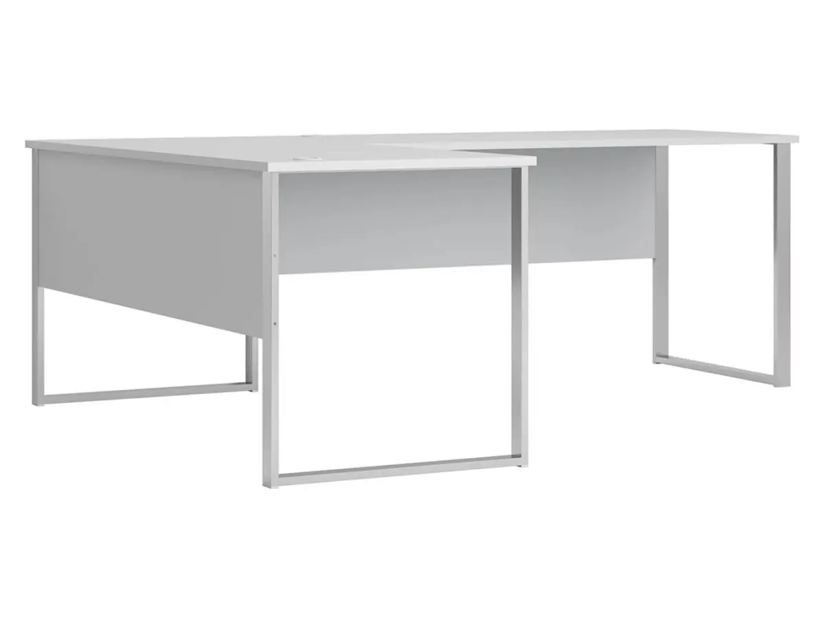 Escritorio de esquina Office Lux 223x170 cm gris claro