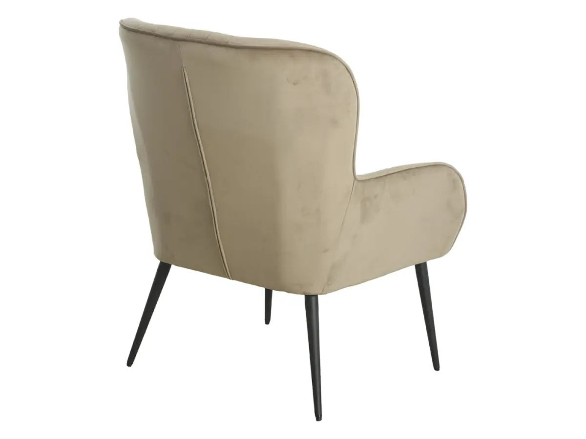 Sillón orejero Samon beige