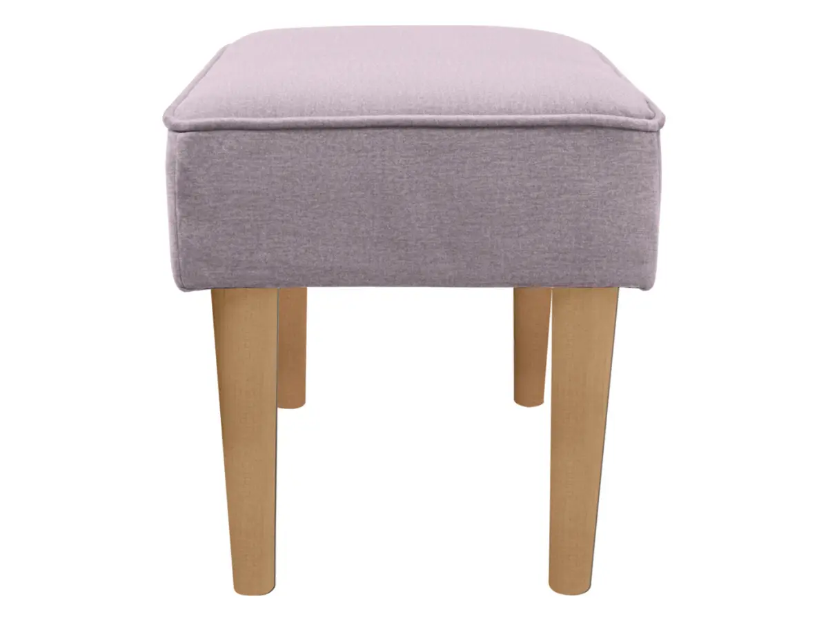 Puf Milo de terciopelo morado