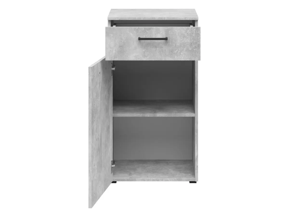 Chest of drawers MultiDo 45 cm with doors and drawer light atelier