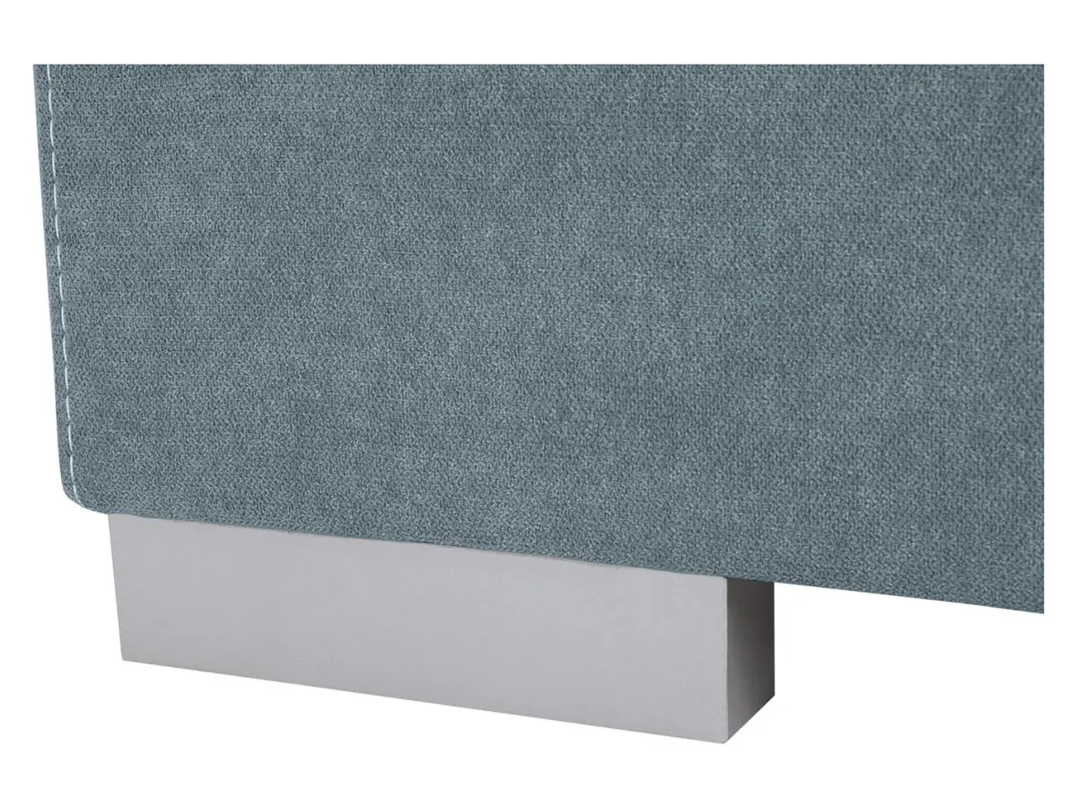 Sofá de tres plazas Street IV plegable con arcón azul